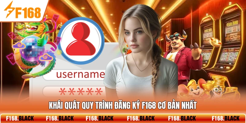 Khái quát quy trình đăng ký F168 cơ bản nhất